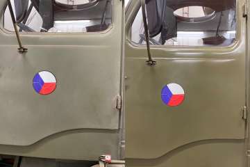 Praga V3S - oživení barvy